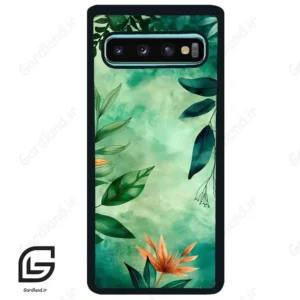 قاب گوشی سامسونگ اس 10 پلاس (Galaxy S10 Plus ) طرح گل کد 2387