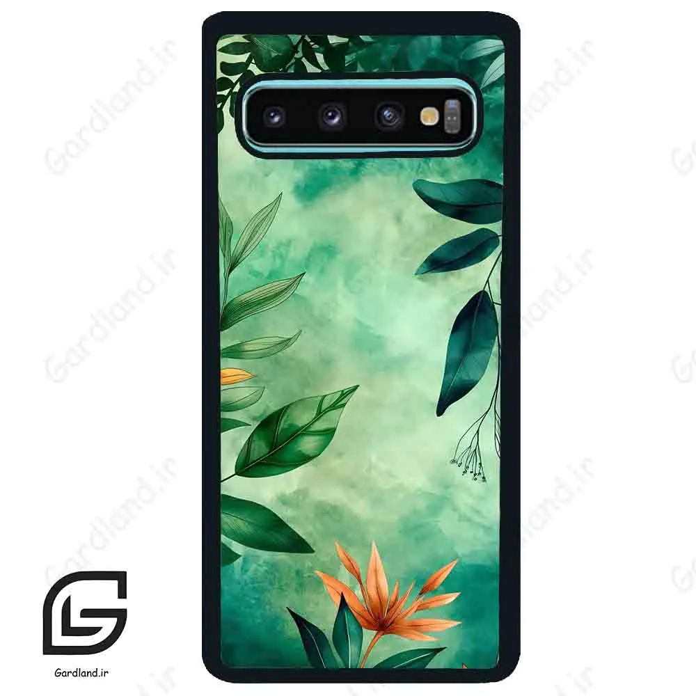 قاب گوشی سامسونگ اس 10 پلاس (Galaxy S10 Plus ) طرح گل کد 2387