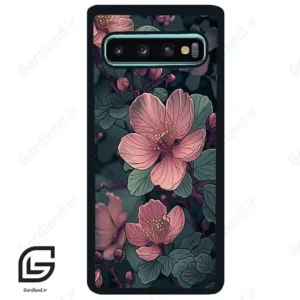 قاب گوشی سامسونگ اس 10 پلاس (Galaxy S10 Plus ) طرح گل کد 2390