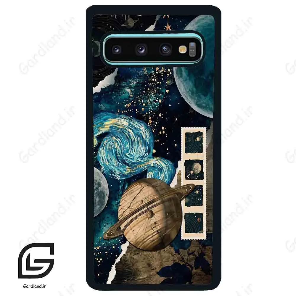 قاب گوشی سامسونگ اس 10 پلاس (Galaxy S10 Plus ) طرح کهکشان کد 2401