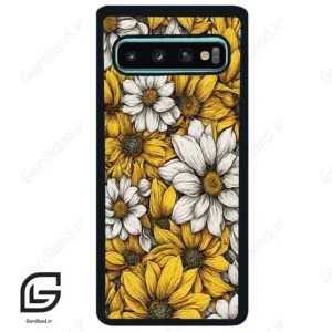 قاب گوشی سامسونگ اس 10 پلاس (Galaxy S10 Plus ) طرح گل کد 2402