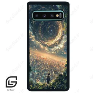 قاب گوشی سامسونگ اس 10 پلاس (Galaxy S10 Plus ) طرح اسمان کد 2408