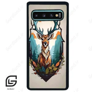 قاب گوشی سامسونگ اس 10 پلاس (Galaxy S10 Plus ) طرح گوزن کد 2429