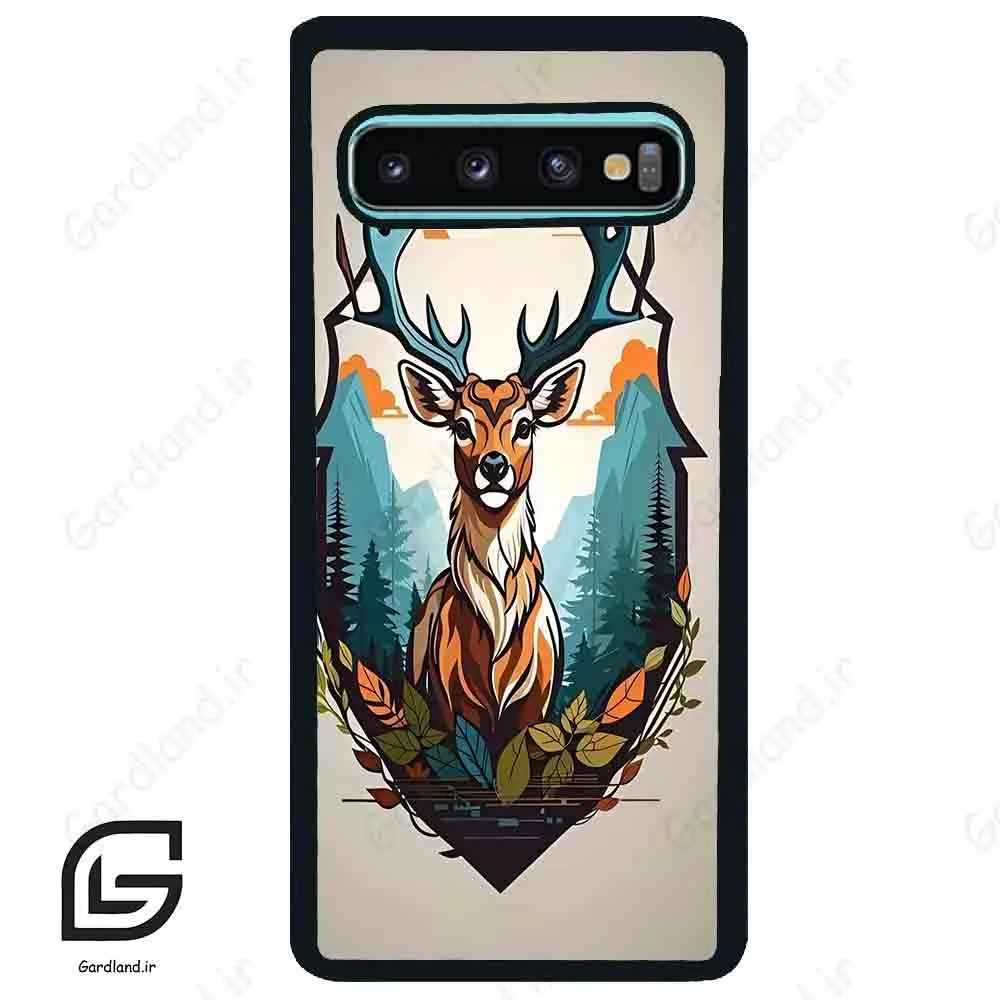 قاب گوشی سامسونگ اس 10 پلاس (Galaxy S10 Plus ) طرح گوزن کد 2429
