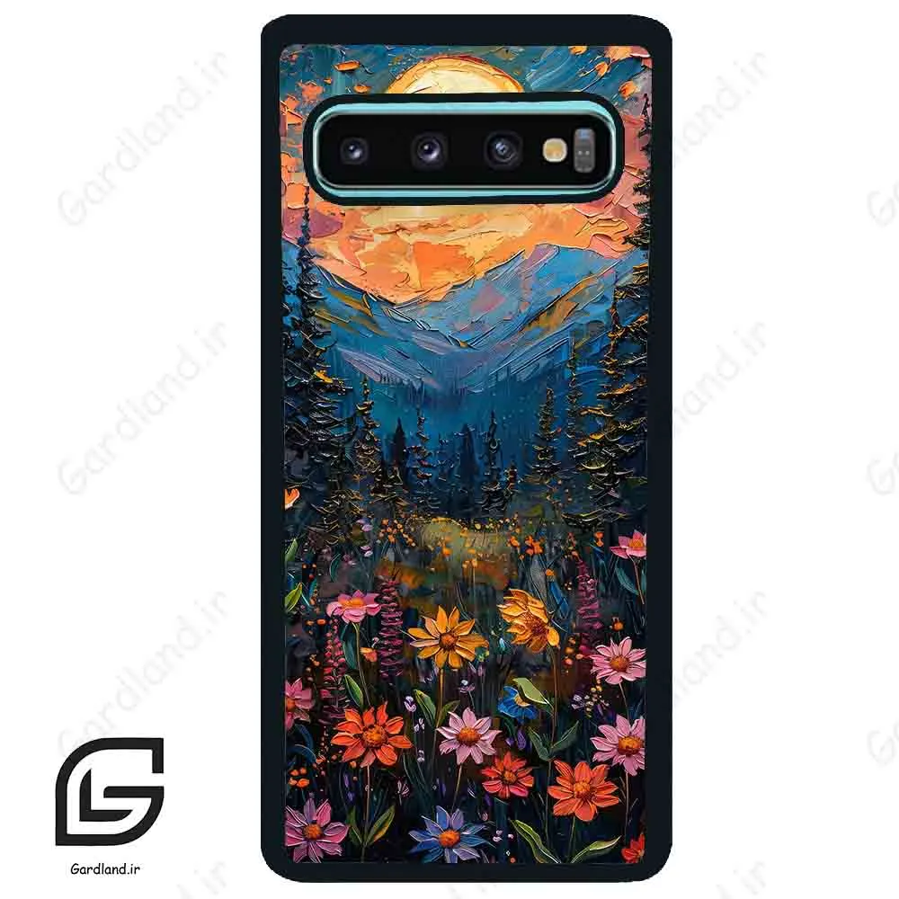 قاب گوشی سامسونگ اس 10 پلاس (Galaxy S10 Plus ) طرح نقاشی کد 2434