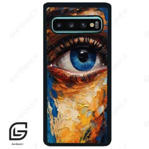 قاب گوشی سامسونگ اس 10 پلاس (Galaxy S10 Plus ) طرح چشم کد 2435