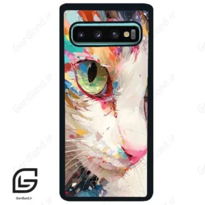 قاب گوشی سامسونگ اس 10 پلاس (Galaxy S10 Plus ) طرح گربه کد 2437