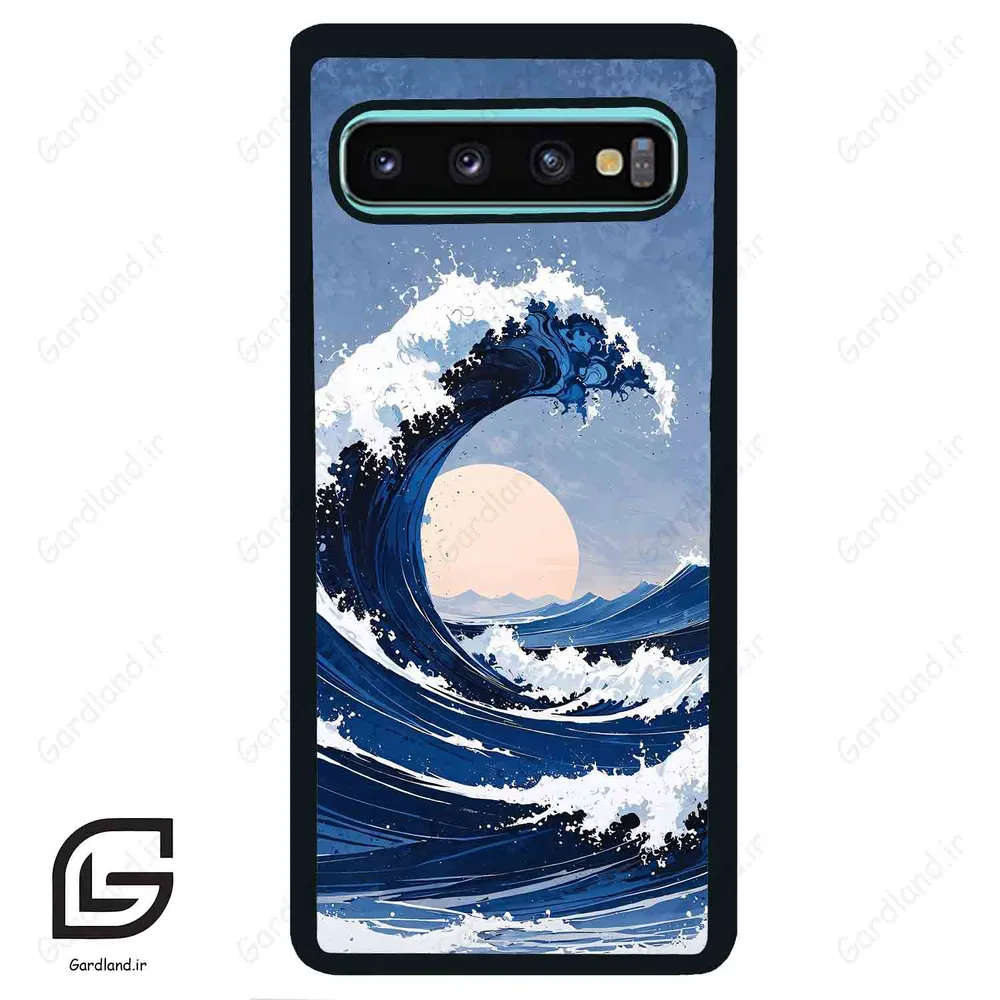 قاب گوشی سامسونگ اس 10 پلاس (Galaxy S10 Plus ) طرح موج کد 2443