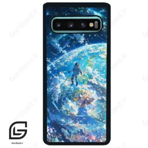 قاب گوشی سامسونگ اس 10 پلاس (Galaxy S10 Plus ) طرح فضانورد کد 2444