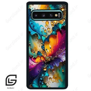 قاب گوشی سامسونگ اس 10 پلاس (Galaxy S10 Plus ) طرح ابرنگی کد 2447