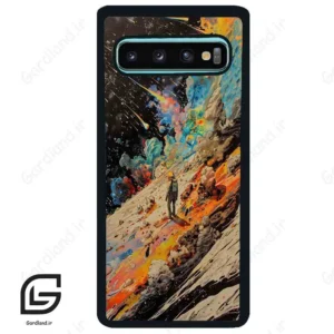 قاب گوشی سامسونگ اس 10 پلاس (Galaxy S10 Plus ) طرح فضانورد کد 2450