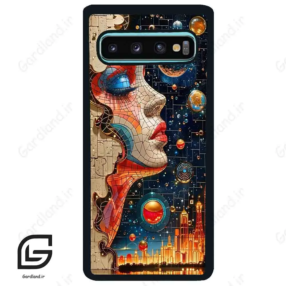 قاب گوشی سامسونگ اس 10 پلاس (Galaxy S10 Plus ) طرح چهره کد 2452