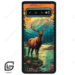 قاب گوشی سامسونگ اس 10 پلاس (Galaxy S10 Plus ) طرح گوزن کد 2471