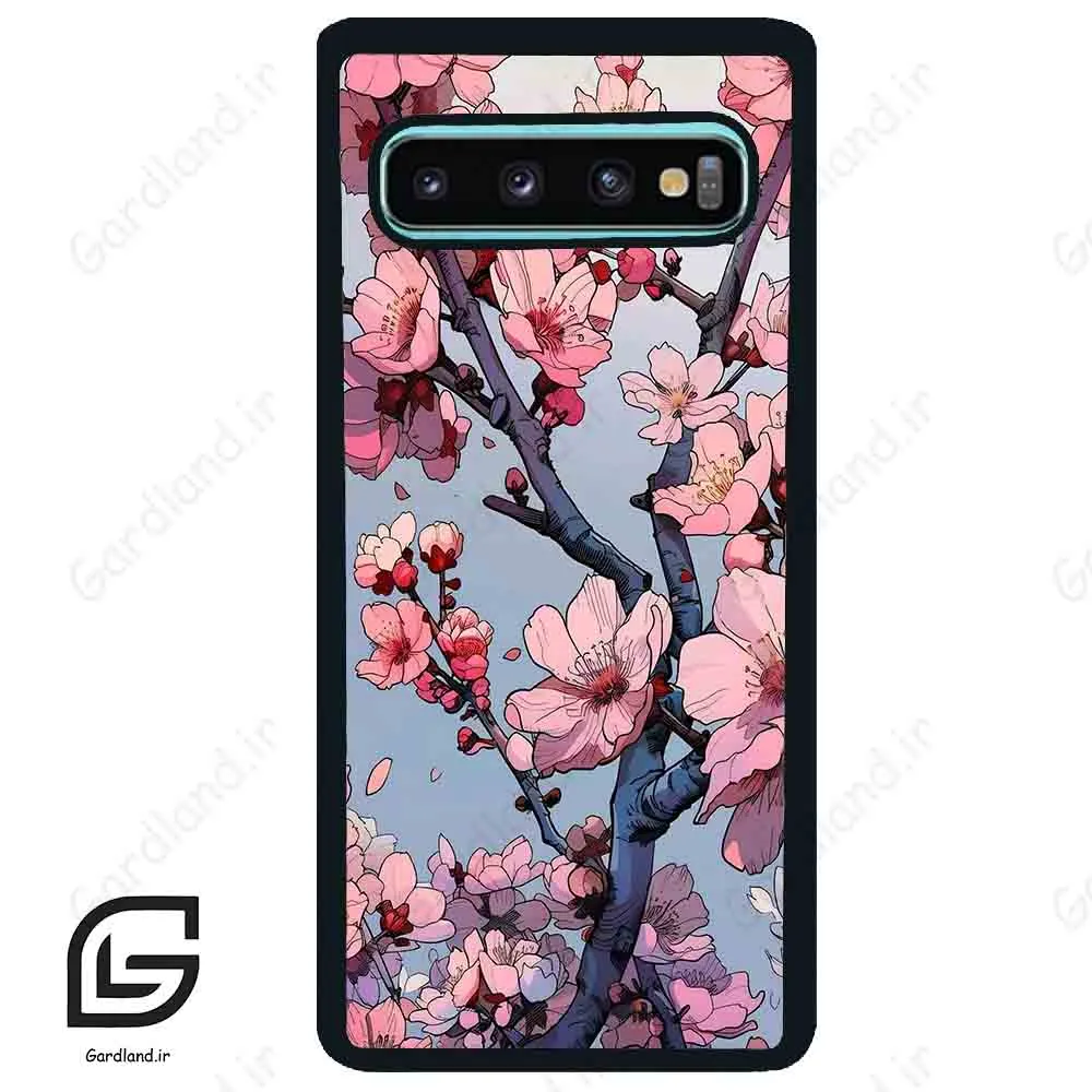 قاب گوشی سامسونگ اس 10 پلاس (Galaxy S10 Plus ) طرح شکوفه کد 2481