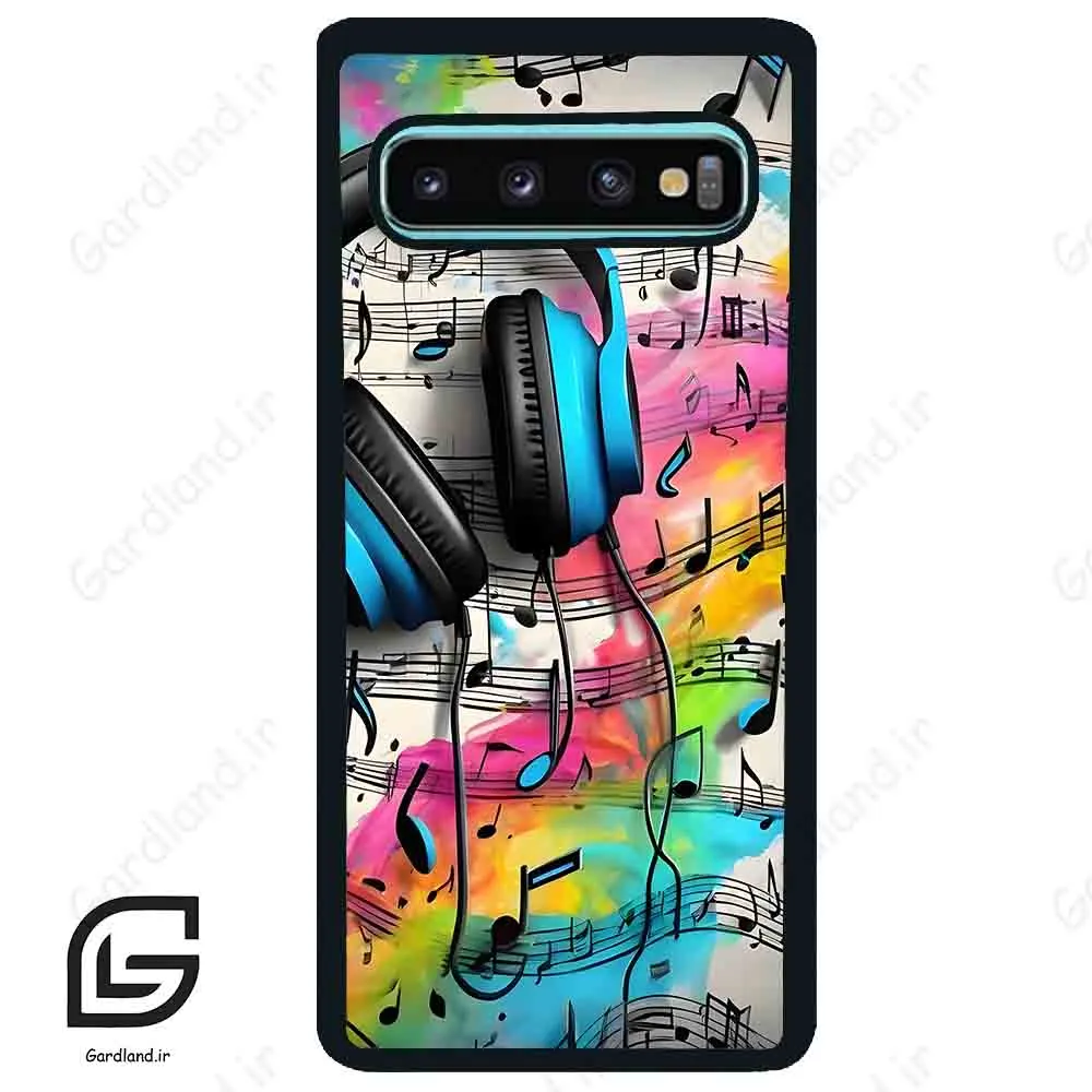 قاب گوشی سامسونگ اس 10 پلاس (Galaxy S10 Plus ) طرح موسیقی کد 2482
