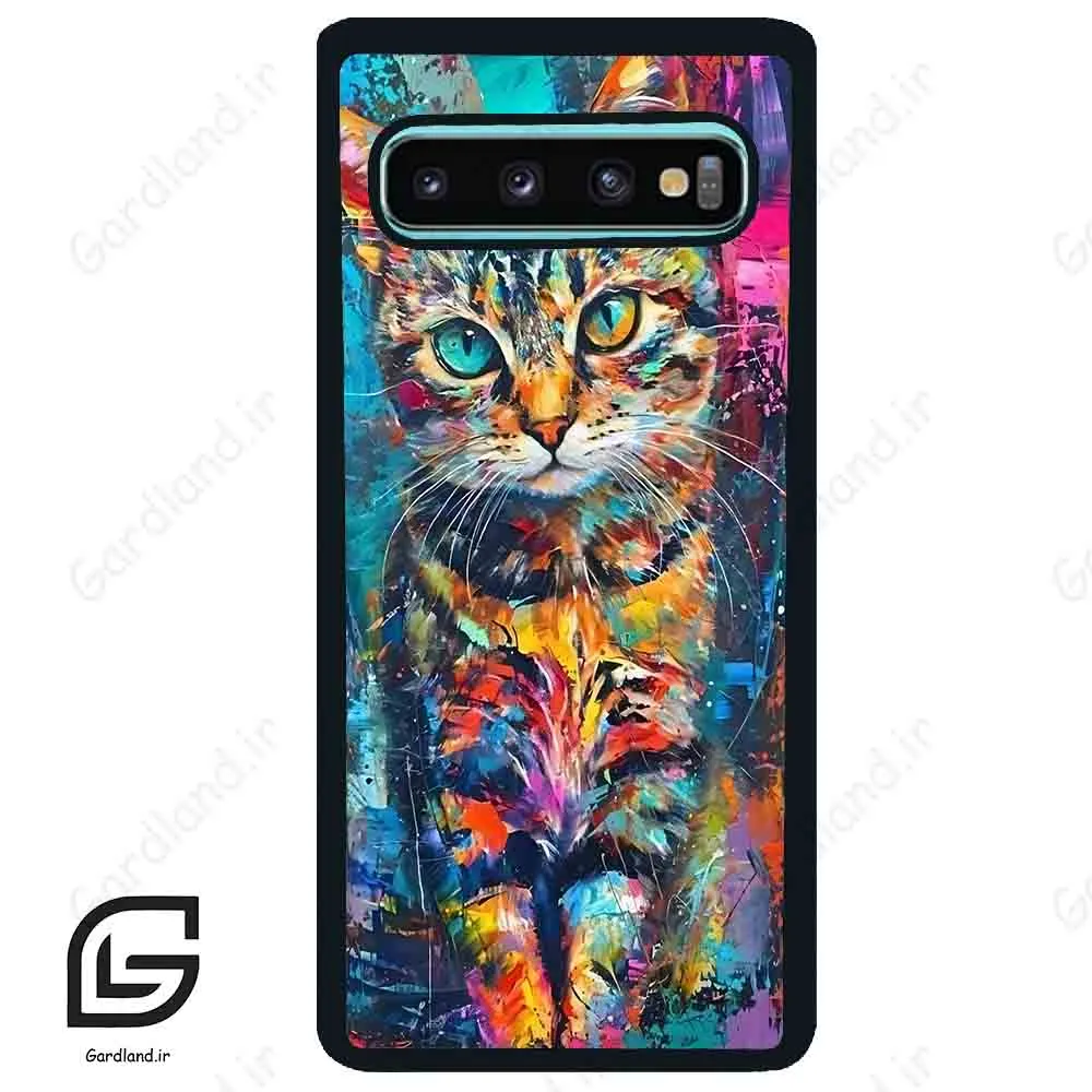 قاب گوشی سامسونگ اس 10 پلاس (Galaxy S10 Plus ) طرح گربه کد 2488