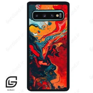 قاب گوشی سامسونگ اس 10 پلاس (Galaxy S10 Plus ) طرح ابرنگی کد 2490