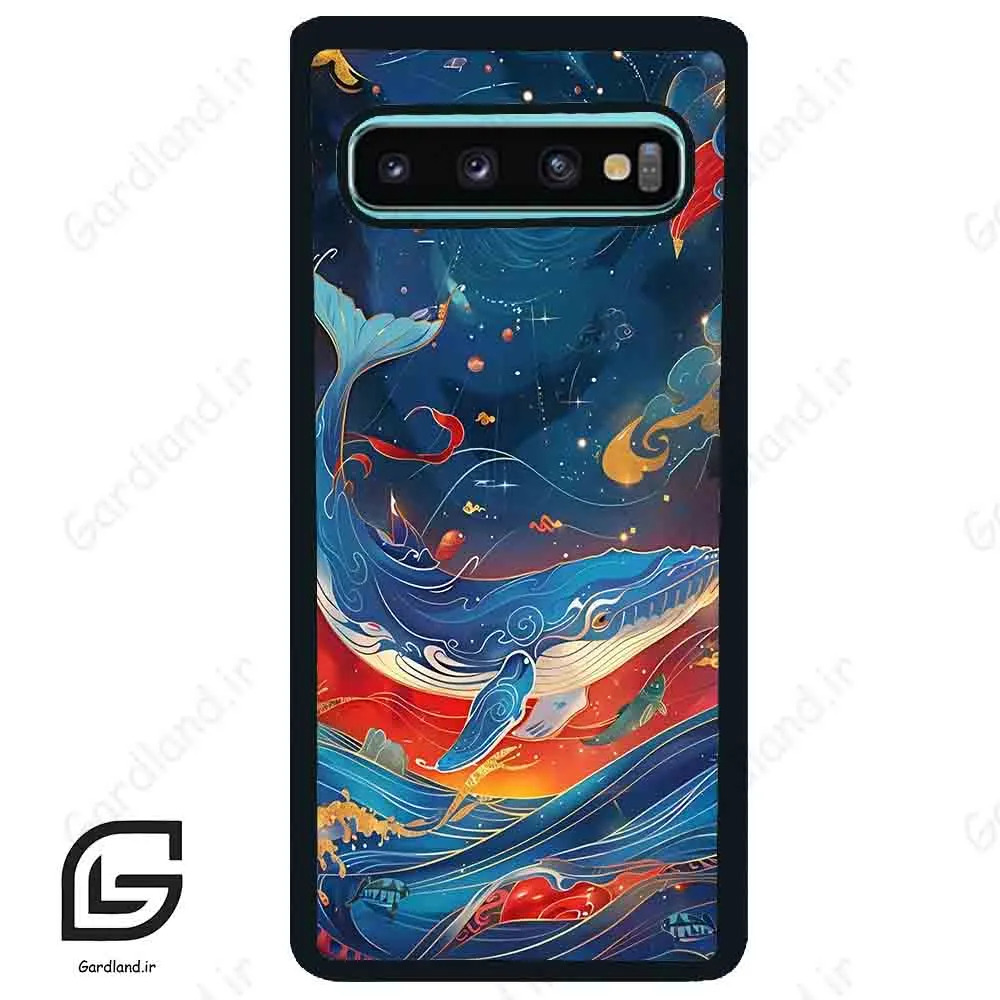 قاب گوشی سامسونگ اس 10 پلاس (Galaxy S10 Plus ) طرح نقاشی کد 2504