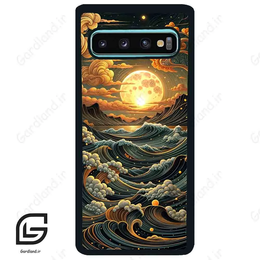 قاب گوشی سامسونگ اس 10 پلاس (Galaxy S10 Plus ) طرح غروب کد 2505