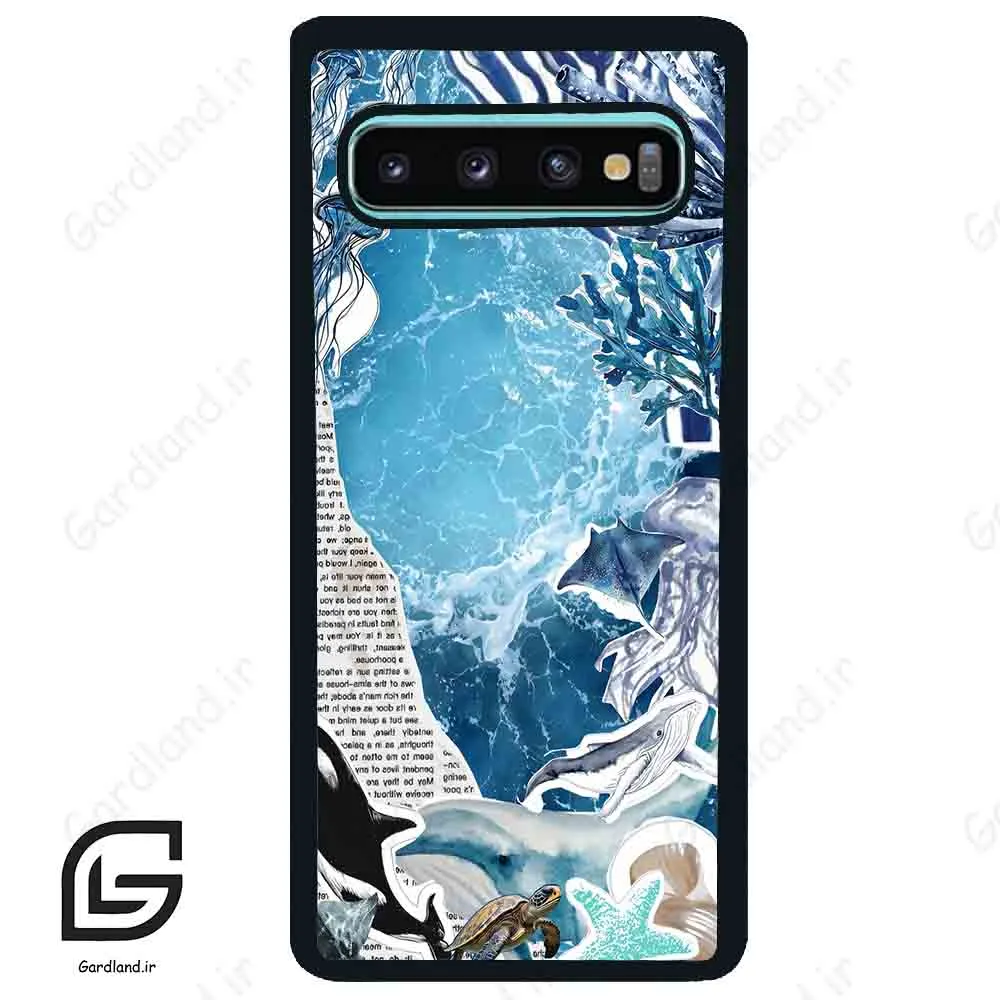 قاب گوشی سامسونگ اس 10 پلاس (Galaxy S10 Plus ) طرح دریا کد 2516