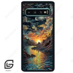 قاب گوشی سامسونگ اس 10 پلاس (Galaxy S10 Plus ) طرح نقاشی کد 2519
