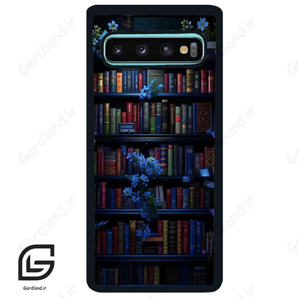 قاب گوشی سامسونگ اس 10 پلاس (Galaxy S10 Plus ) طرح کتابخانه کد 2528