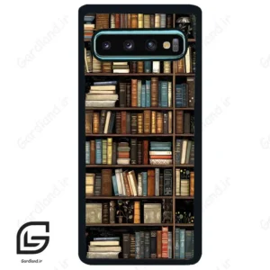 قاب گوشی سامسونگ اس 10 پلاس (Galaxy S10 Plus ) طرح کتابخانه کد 2533
