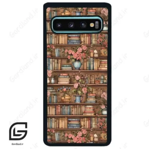 قاب گوشی سامسونگ اس 10 پلاس (Galaxy S10 Plus ) طرح کتابخانه کد 2535