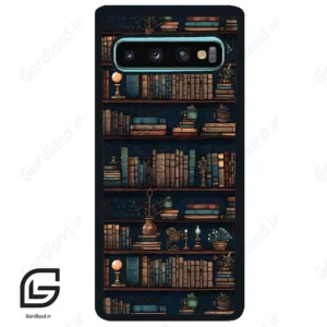 قاب گوشی سامسونگ اس 10 پلاس (Galaxy S10 Plus ) طرح کتابخانه کد 2536