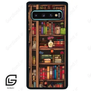 قاب گوشی سامسونگ اس 10 پلاس (Galaxy S10 Plus ) طرح کتابخانه کد 2537