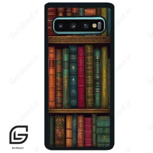 قاب گوشی سامسونگ اس 10 پلاس (Galaxy S10 Plus ) طرح کتابخانه کد 2538