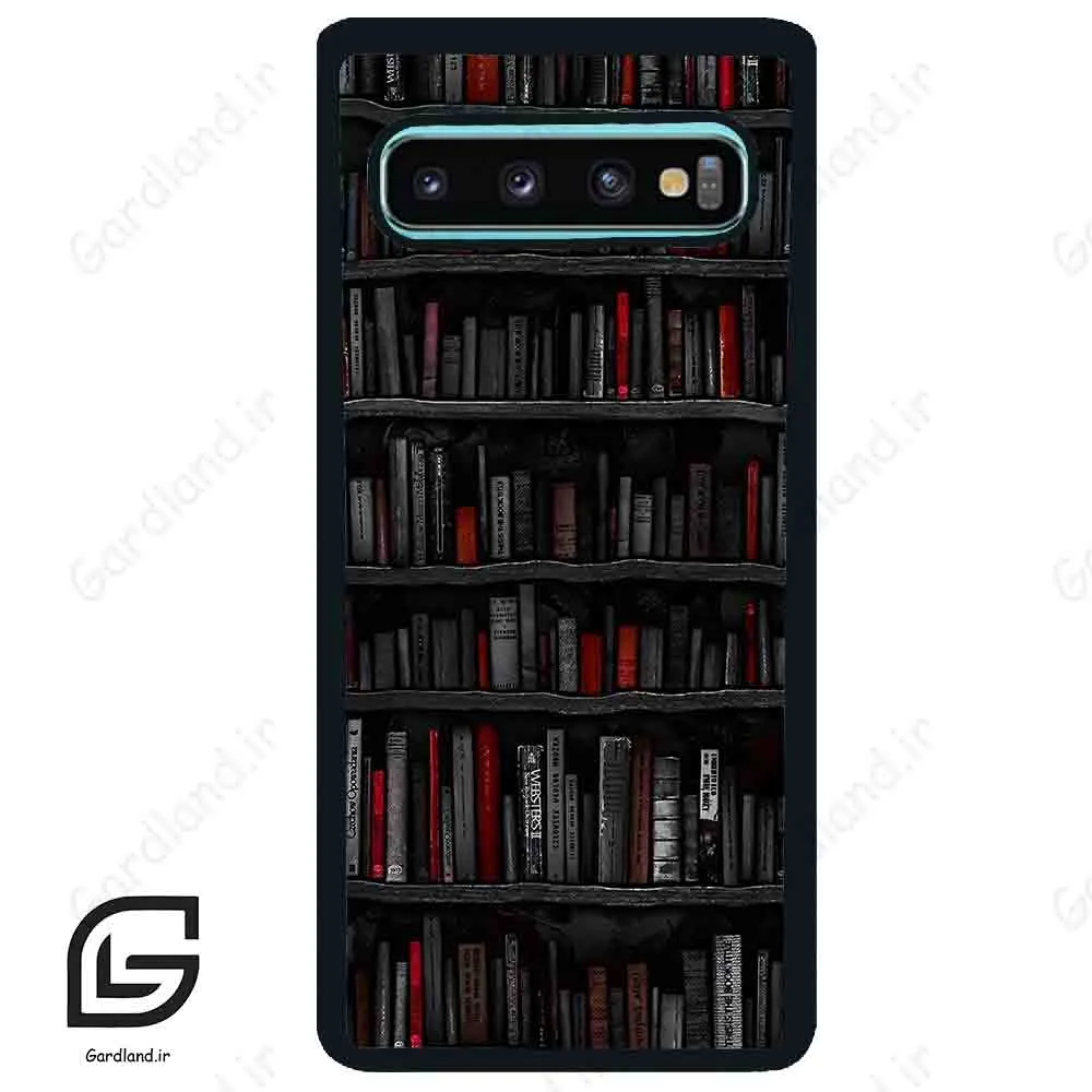 قاب گوشی سامسونگ اس 10 پلاس (Galaxy S10 Plus ) طرح کتابخانه کد 2540