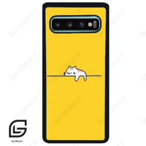 قاب گوشی سامسونگ اس 10 پلاس (Galaxy S10 Plus ) طرح گربه کد 2550