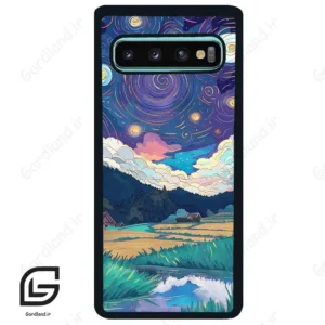 قاب گوشی سامسونگ اس 10 پلاس (Galaxy S10 Plus ) طرح نقاشی کد 2560
