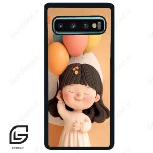 قاب گوشی سامسونگ اس 10 پلاس (Galaxy S10 Plus ) طرح دختر کد 2568