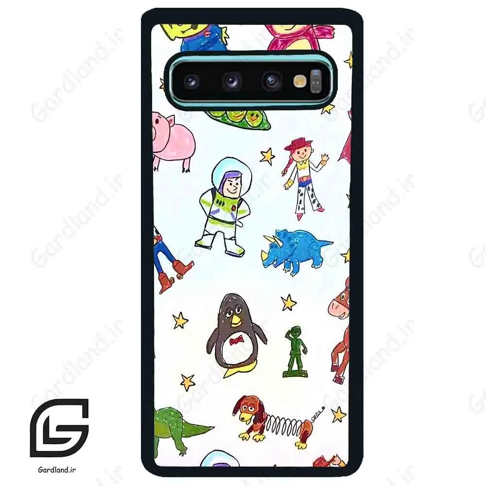 قاب گوشی سامسونگ اس 10 پلاس (Galaxy S10 Plus ) طرح انیمیشن کد 2588