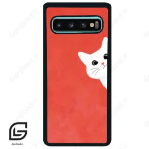 قاب گوشی سامسونگ اس 10 پلاس (Galaxy S10 Plus ) طرح گربه کد 2609