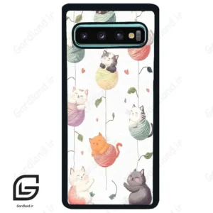 قاب گوشی سامسونگ اس 10 پلاس (Galaxy S10 Plus ) طرح گربه کد 2633