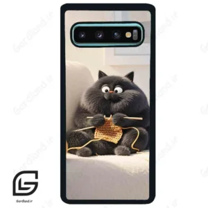 قاب گوشی سامسونگ اس 10 پلاس (Galaxy S10 Plus ) طرح گربه کد 2639