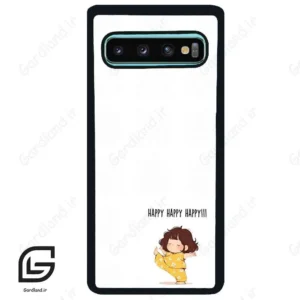 قاب گوشی سامسونگ اس 10 پلاس (Galaxy S10 Plus ) طرح خوشحال کد 2647