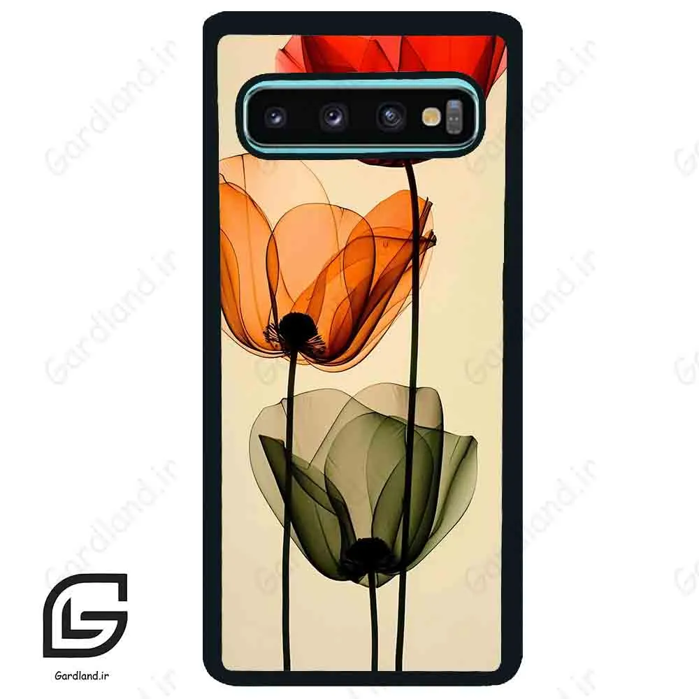 قاب گوشی سامسونگ اس 10 پلاس (Galaxy S10 Plus ) طرح گل کد 2650