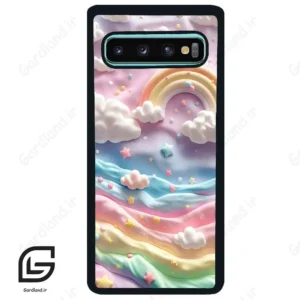 قاب گوشی سامسونگ اس 10 پلاس (Galaxy S10 Plus ) طرح رنگارنگ کد 2656