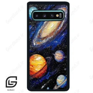 قاب گوشی سامسونگ اس 10 پلاس (Galaxy S10 Plus ) طرح فضا کد 2657