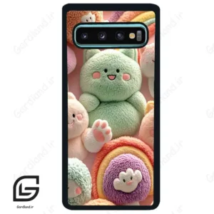 قاب گوشی سامسونگ اس 10 پلاس (Galaxy S10 Plus ) طرح عروسکی کد 2665