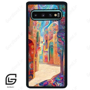 قاب گوشی سامسونگ اس 10 پلاس (Galaxy S10 Plus ) طرح نقاشی کد 2666