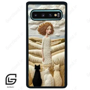 قاب گوشی سامسونگ اس 10 پلاس (Galaxy S10 Plus ) طرح دخترانه کد 2679