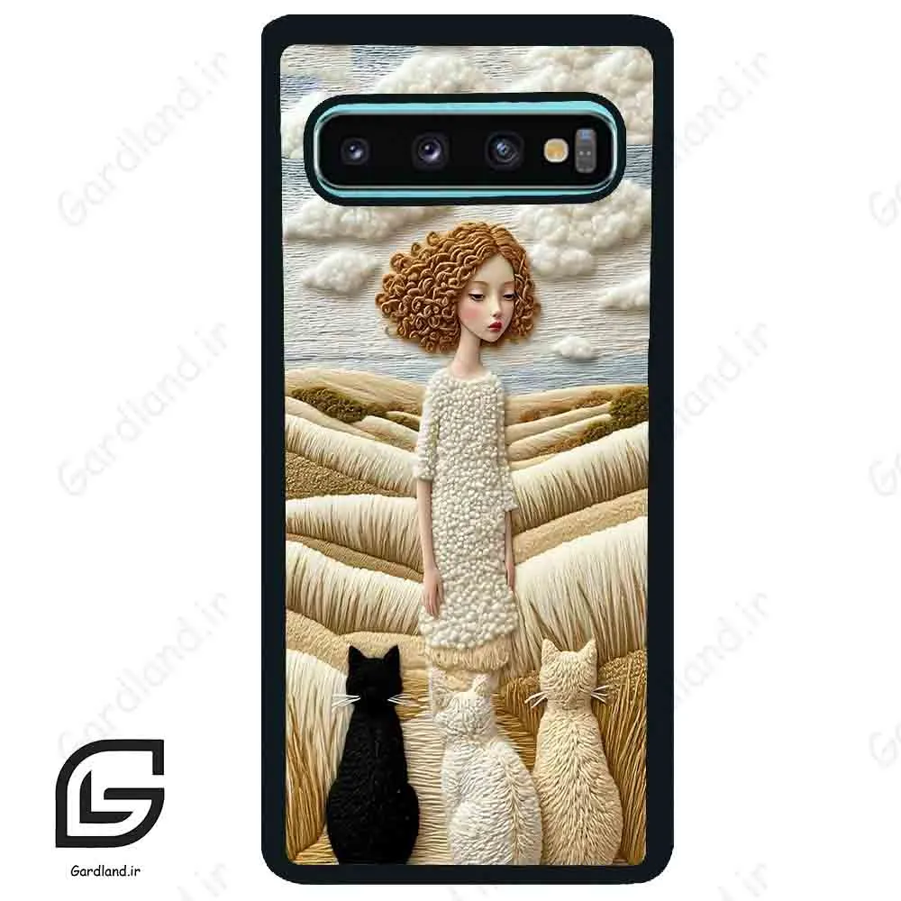 قاب گوشی سامسونگ اس 10 پلاس (Galaxy S10 Plus ) طرح دخترانه کد 2679