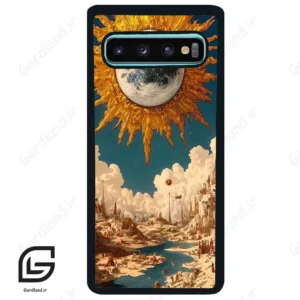 قاب گوشی سامسونگ اس 10 پلاس (Galaxy S10 Plus ) طرح خورشید کد 2694
