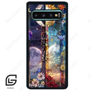 قاب گوشی سامسونگ اس 10 پلاس (Galaxy S10 Plus ) طرح ماه کد 2695