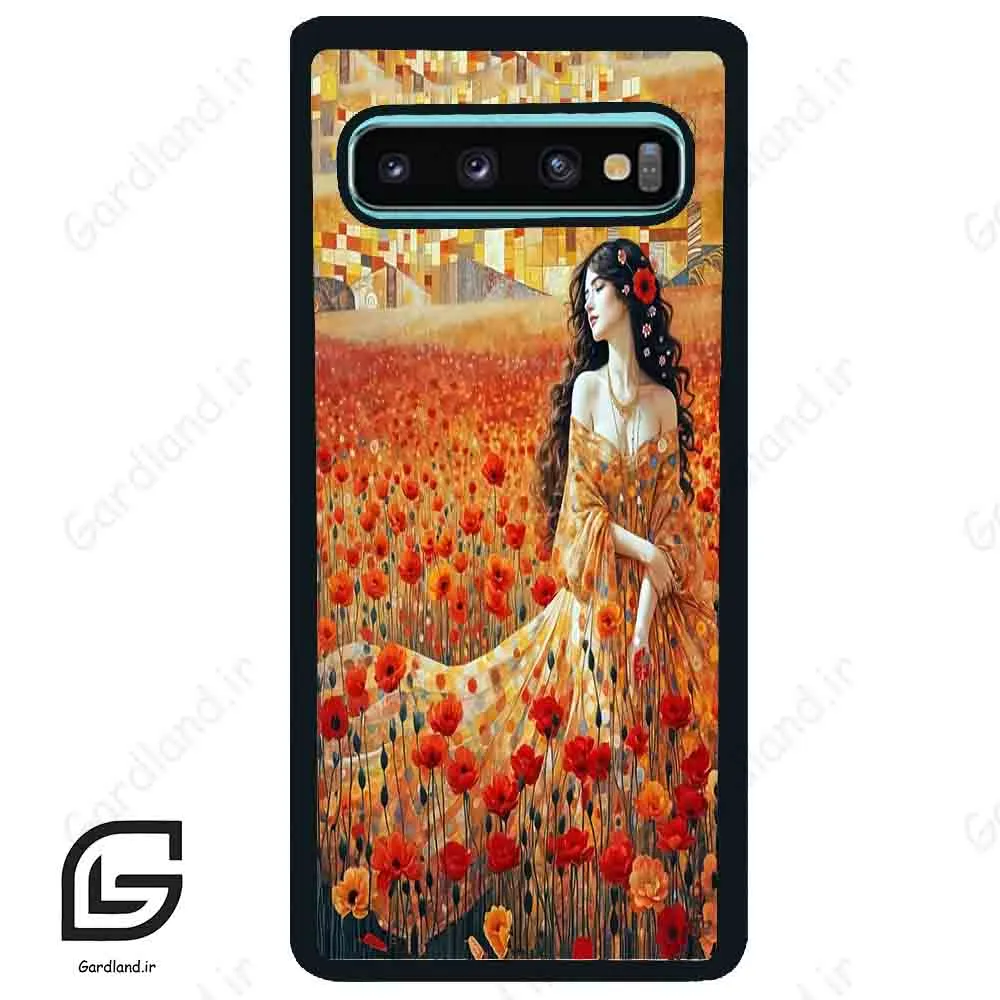 قاب گوشی سامسونگ اس 10 پلاس (Galaxy S10 Plus ) طرح دختر کد 2703